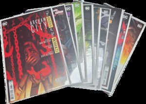 Batman Arkham City Order of the World #1-6 DC Comics Lot Variant Covers